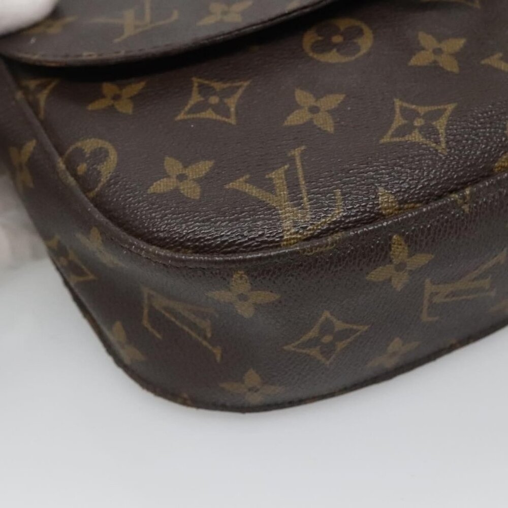 Authentic LOUIS VUITTON Monogram Saint Cloud GM Shoulder Bag M51242 LV - Picture 3 of 16
